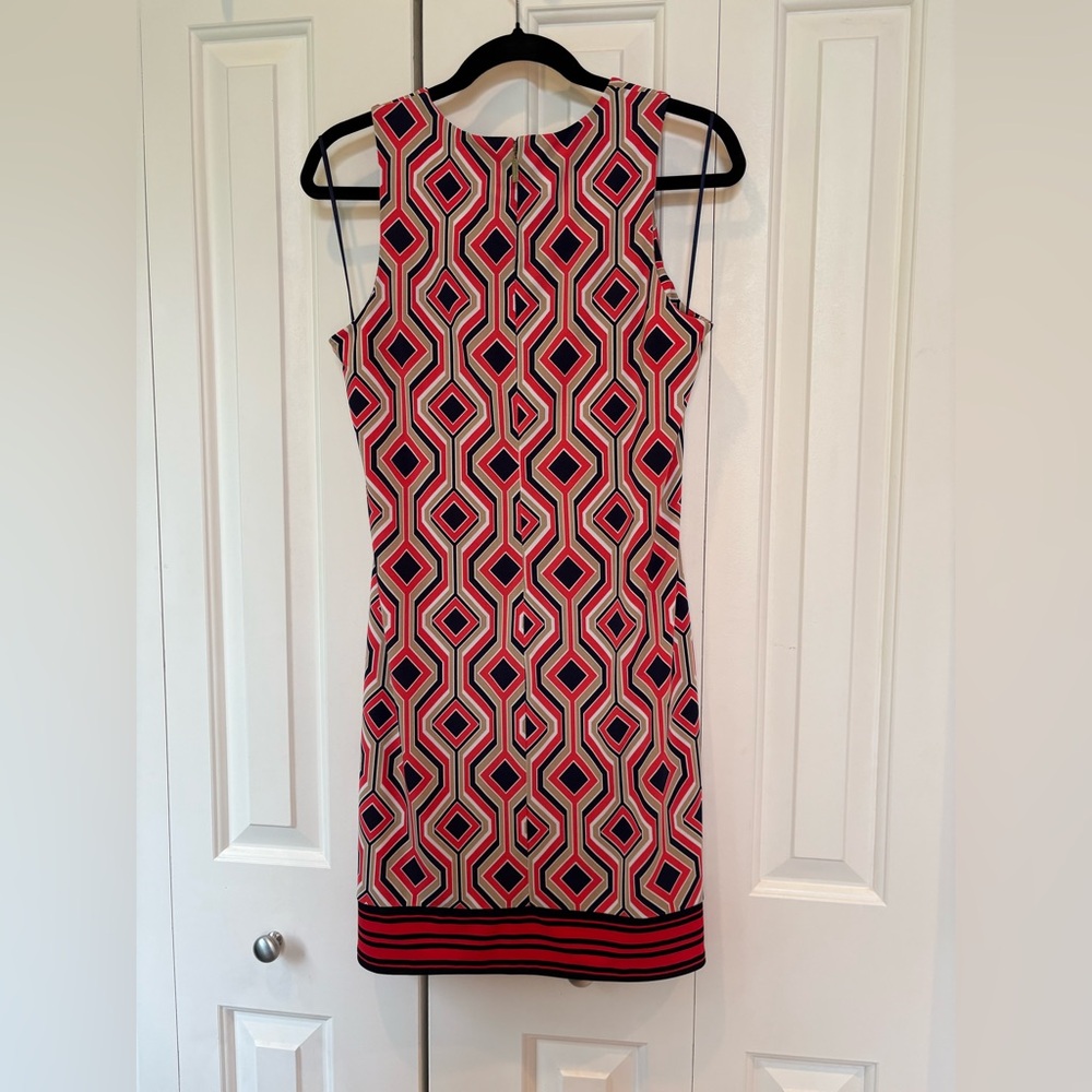 Michael Kors Geometric Patterned Dress - Size Medium - Picture 2 of 12